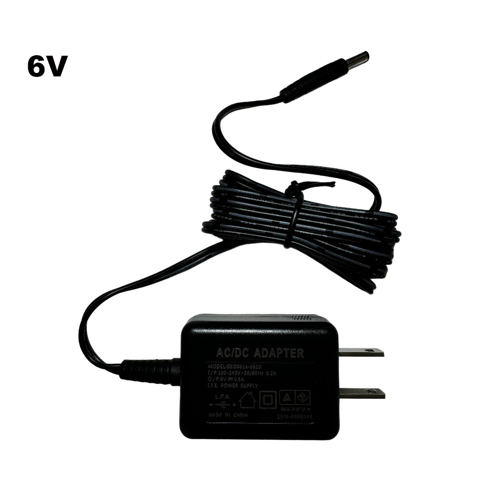 6V 0.5A ACアダプター PSE取得品【ABS製ワインディングマシーン専用】