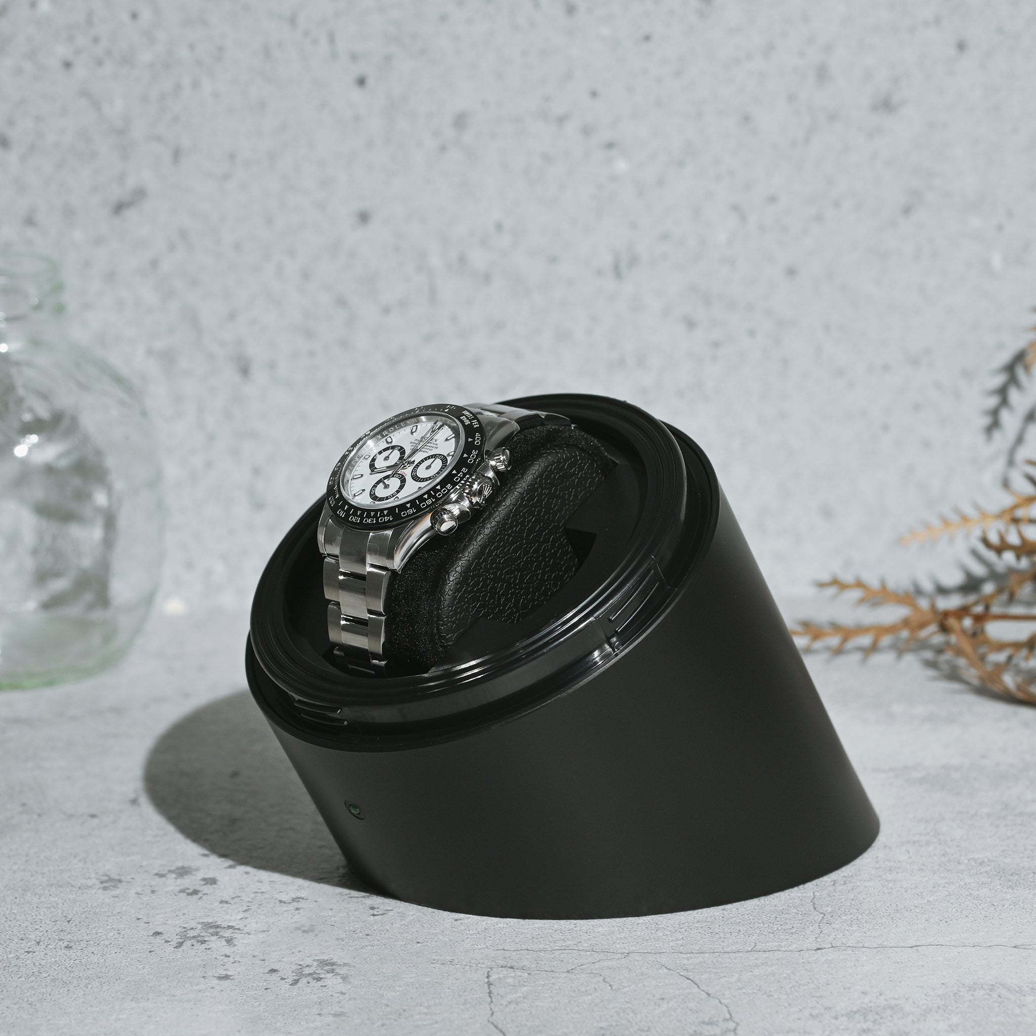 腕時計1本巻きワインディングマシーン(ブラック)ES10301BK