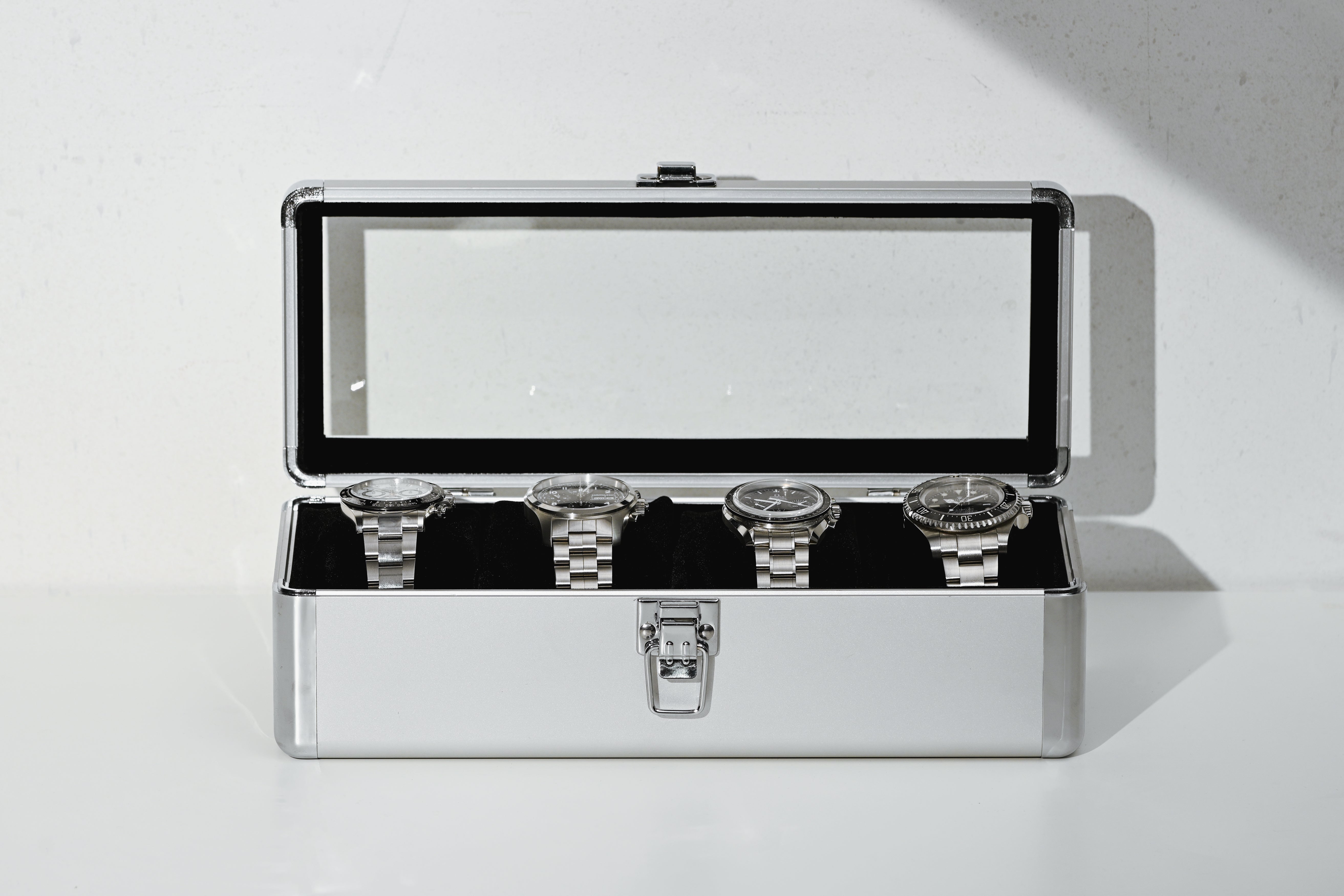 プレミアム アルミ タイムボックス 4本用(アルミ)SE54025AL