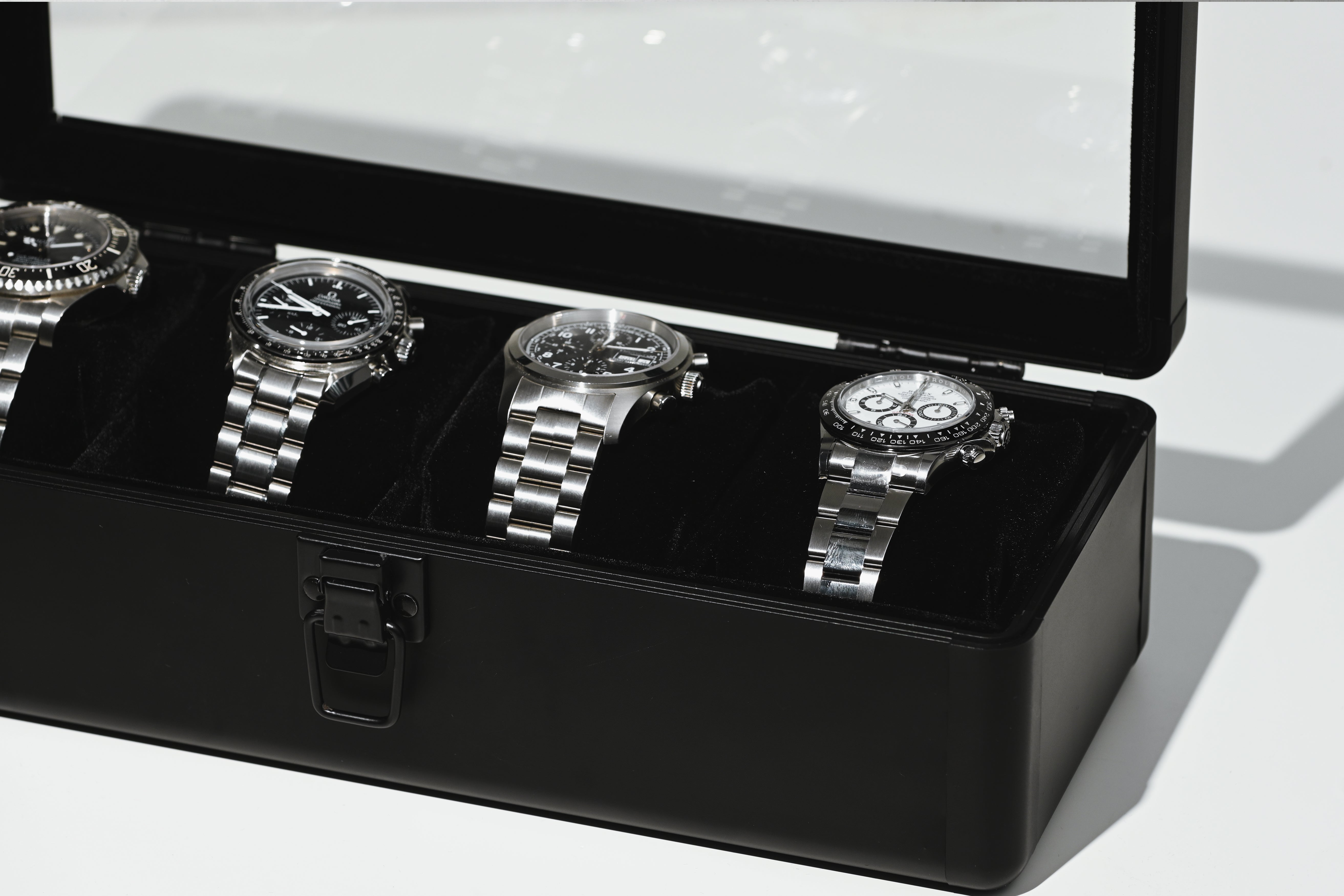 プレミアム アルミ タイムボックス 4本用(ブラック)SE54025BK