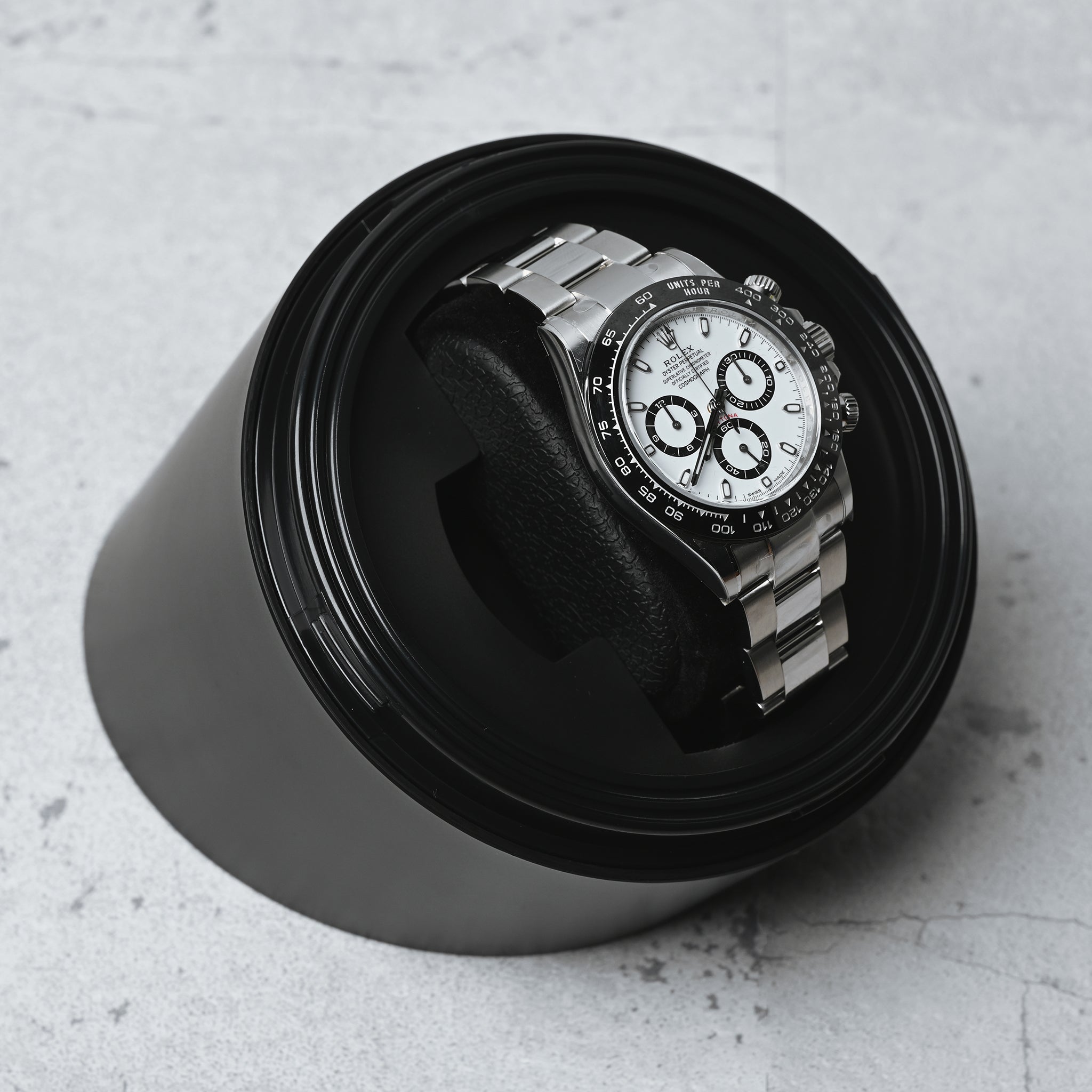 腕時計1本巻きワインディングマシーン（ブラック）ES10301BK